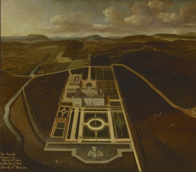 South Prospect of Hampton Court, Herefordshire by John Stevens